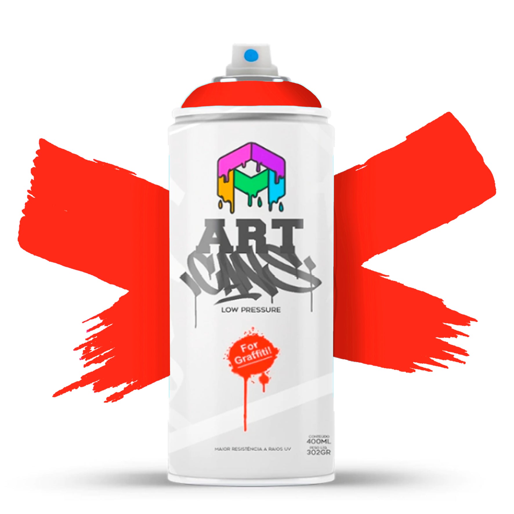 SPRAY ARTCANS - SIGNAL RED