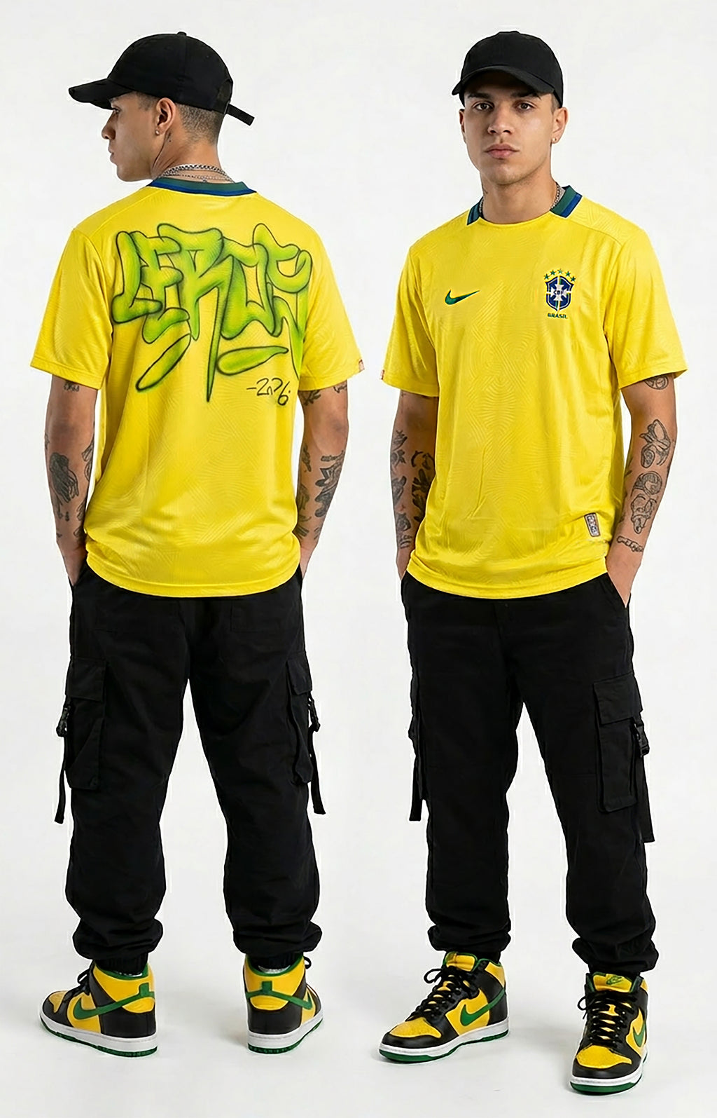 camisa seleção leros