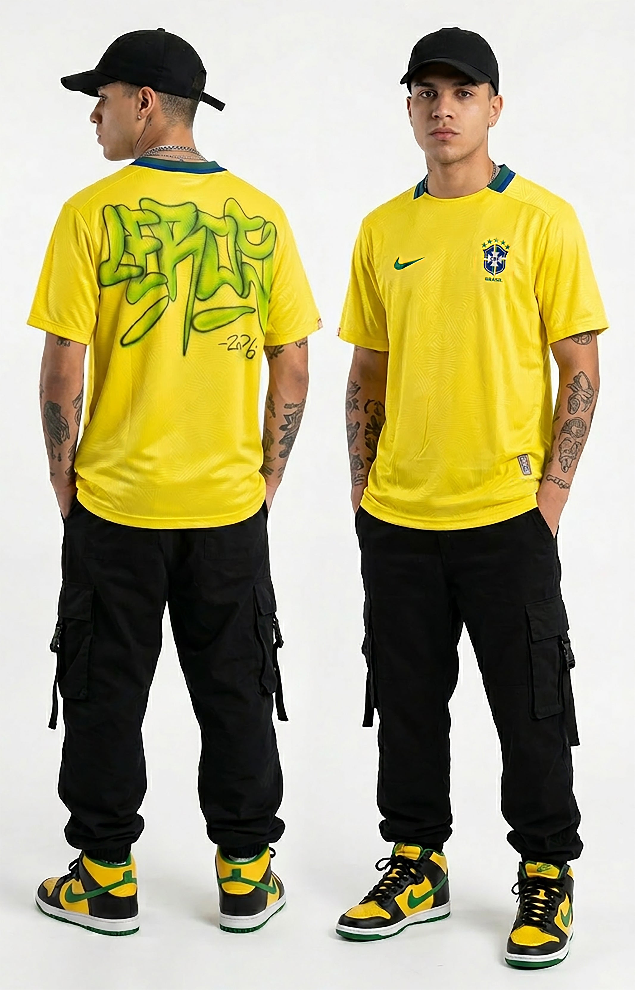 camisa seleção leros